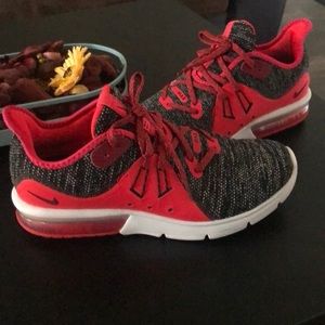 Nike air max red/gray